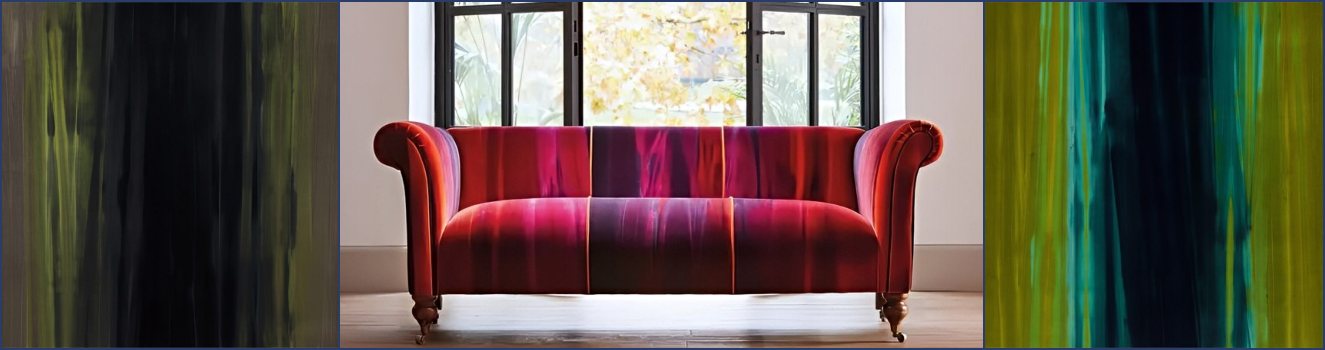 Amazilia Velvet Fabric Collection