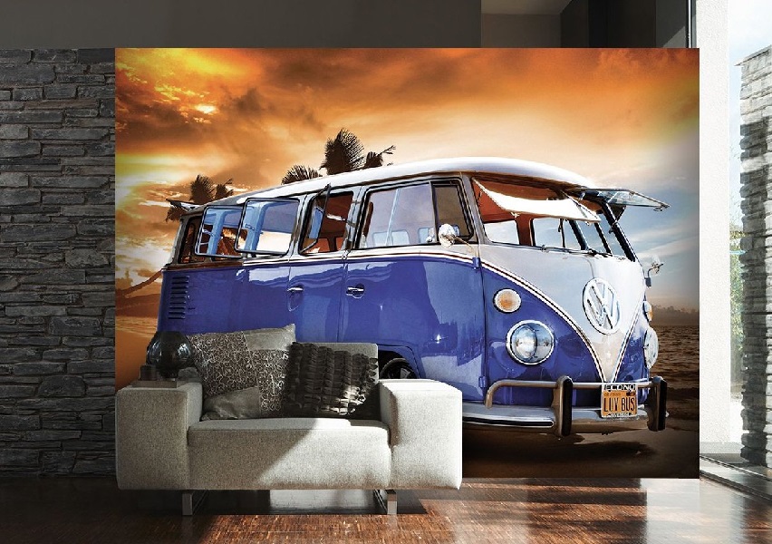 Wallpaper Australia VW Camper Van Mural online. The Ivory Tower