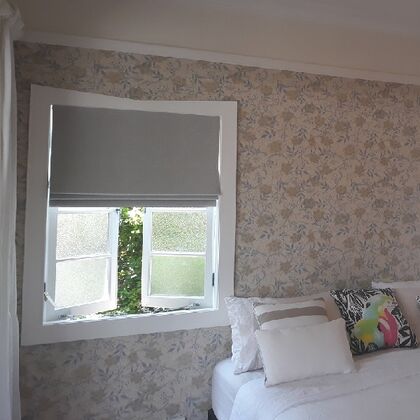 Roman Blinds Neutral and Textured 6