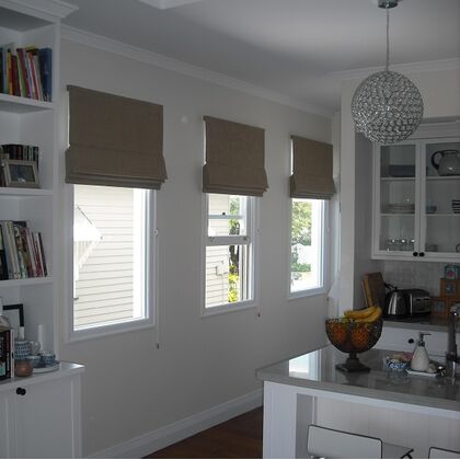 Roman Blinds Neutral and Textured 8