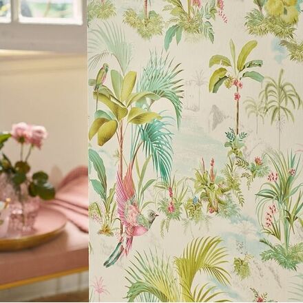 Palm Scene Wallpaper - 6 Colours