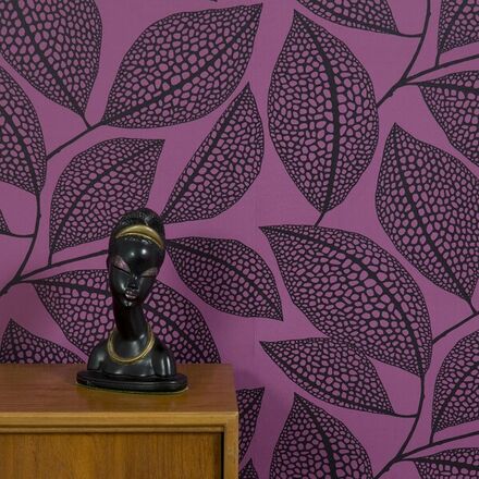 Pebble Leaf Wallpaper - 3 Colours