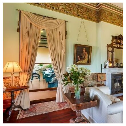 Swags & Tails / Pelmets / Valances Ivory T - fabric & wallpaper