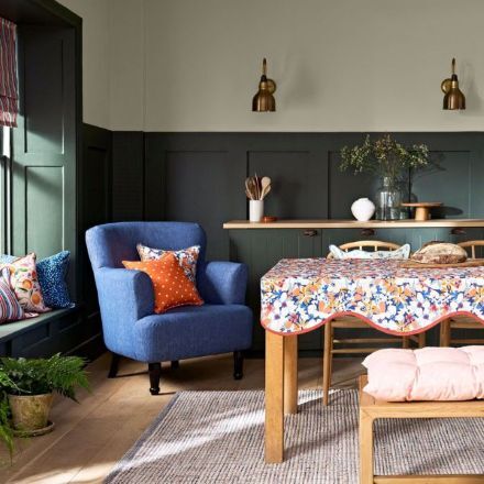 Montage II Fabric Wallpaper Australia